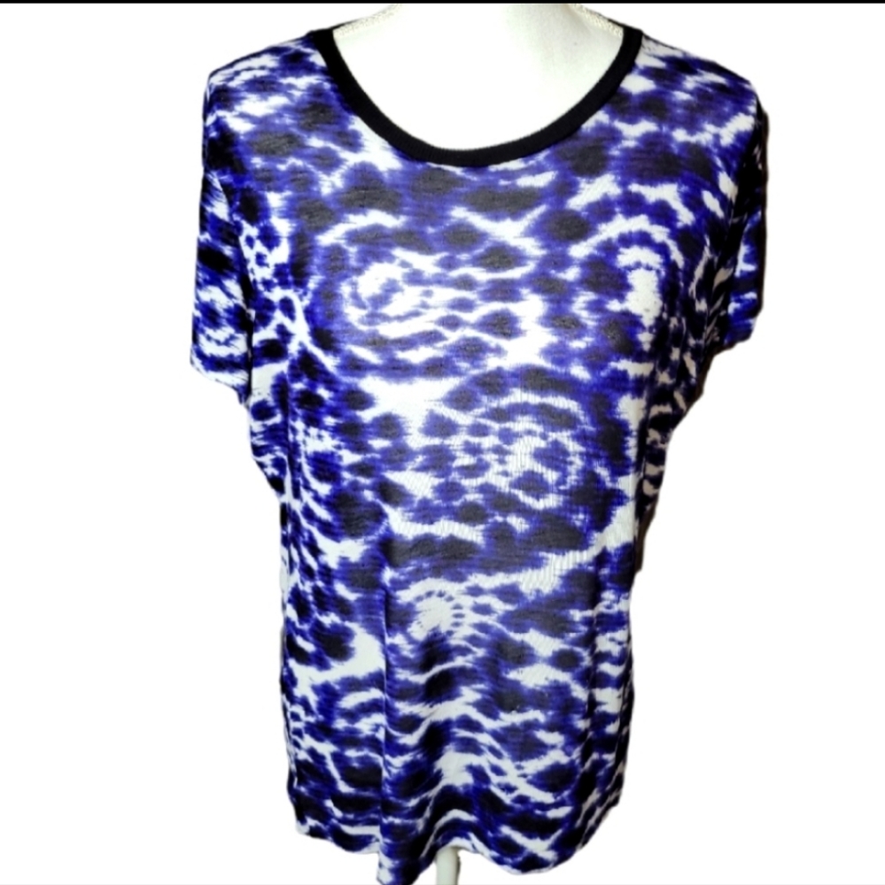 Joe Fresh tie dye size xl Blue and white Joe Fresh